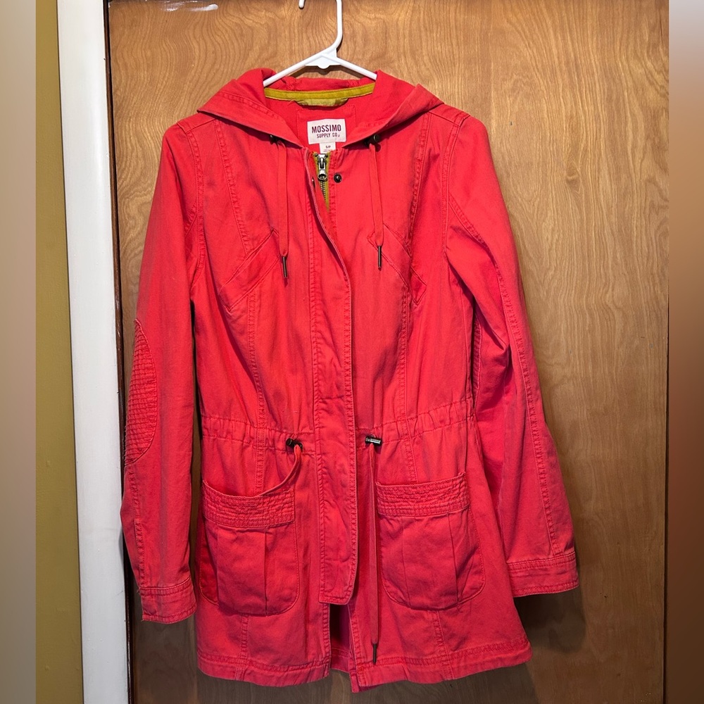 Mossimo Supply Co. Women's Vibrant Red Utility Jacket